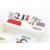 Tamahashi SN-302 Flying Ace Snoopy Seal Container, Set of 4