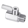Shower Head Shut Off Valve, 304 Stainless Steel Mini Ball