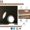 Lunabode LED 7.5" Flush Mount Ceiling Light Fixtures | Round