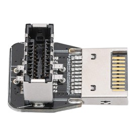 Naroote USB 3.2 Gen 1 to USB 3.2 Gen 2 Header Adapter, Front TYPE-E Adapter, USB Adapter