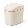 Mini Desktop Trash Can with Cover – Compact Waste Bin