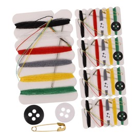 SUPVOX 100 Sets Travel Sewing Kits, Convenient Stitches Kit with Button, Needle, Thread, Pin, for Travel, Home, Hotel Amenities Necessities