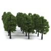 BESPORTBLE Model Trees 20Pcs: 3.5inch Mini Diorama Train Miniature Forest
