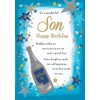 Birthday Card Son - 10 x 7 inches - Piccadilly