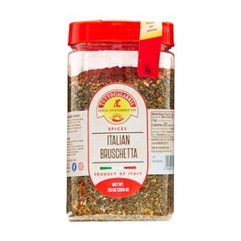 TUTTOCALABRIA, Bruschetta Seasoning Mix, A blend of Italian spices, grown in Italy, Product of Calabria, 200g,
