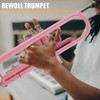 ROWELL Bb Standard Trumpet Professional Brass Trumpets for Beginner Standard
