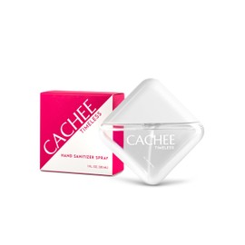 CACHEE Hand Sanitizer Spray - Timeless, Travel Size Skin Care Essentials, Kills Germs & Bacteria Non-Sticky Long-Lasting Scent Quick-Drying Luxurious Fragrances, Aesthetic Design, 1FL OZ (30 ML)