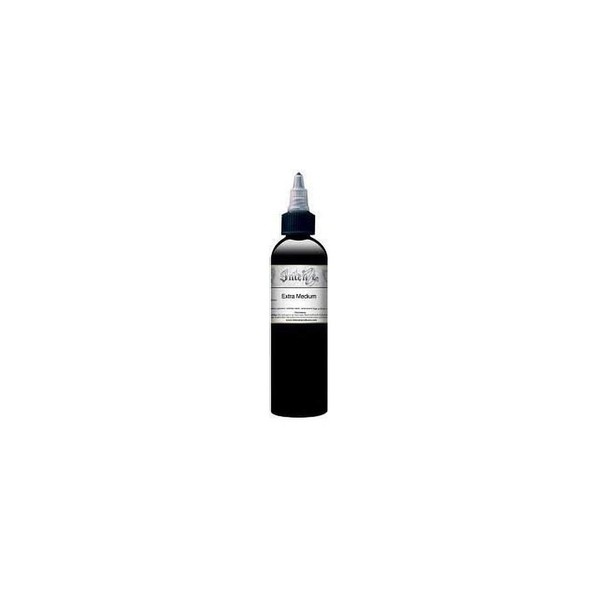 Mark Mahoney Tattoo Ink, Gangster Grey Collection Professional Tattooing Inks, Black Tattoo Ink, Extra Medium, 1 Ounce