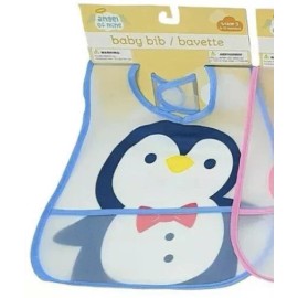 BabyBjörn  Baby Bib Penguin - NEW - Easy Wash Kids