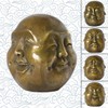 Addune Buddha Head Statue Four Faces Pleasure Anger Sorrow Joy