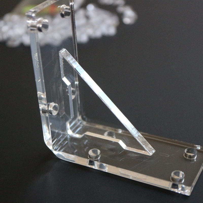 4 x V4, 5mm thickness, Reinforced, Strong, Angled L Brackets,