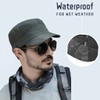 Pyrafox Men's Waterproof Army Cap M-XXL Large Head Military Hat,