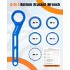 Pawfly 6-in-1 Bike Bottom Bracket Tool for 12/16-Notch 39/41/44/46/49mm External