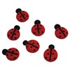 Set of 24 Royal Icing Edible Ladybugs - Cupcake Toppers by Sugar Deco