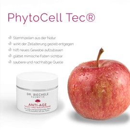 Dr. Biechele Anti-Age Day and Night Cream - 50 ml Moisturising Cream for Men and Women - Anti-Ageing Cream - Protection Against Skin Aging and Wrinkles - with Active Ingredients from Nature