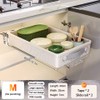 Durable Kitchen Cabinet Sliding Cabinet Shelf with Slide Rails Drawer