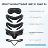 AMVR Compatible with Meta Quest 3S Facial Interface Face Pad
