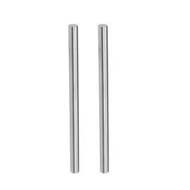 CoCud Round Steel Rod 9 mm Diameter 150 mm Length High Performance Steel Bar Steel Craft Device (Use: for Drills Lathes Drills) Pack of 2