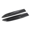 2Pcs Carbon Fiber Texture Fender Side Air Vent Outlet Cover