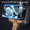 4.3in Endoscope Camera LCD Display Water Resistant 1080P HD Inspection