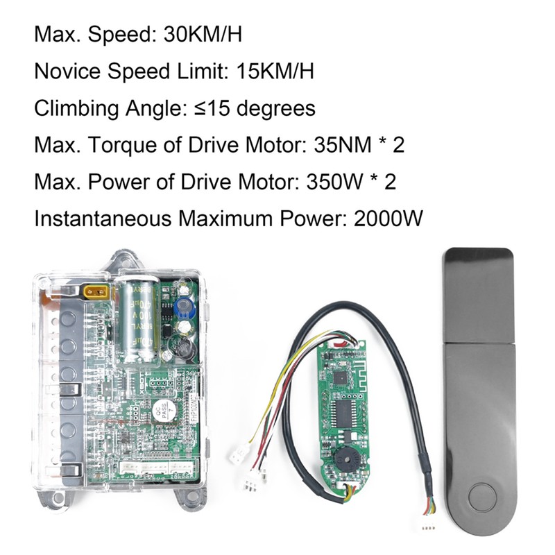 8.5in Electric Scooter Controller Panel Circuit Board 32bit MCU Main