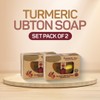 Natural Turmeric Ubton Soap on a Rope Bar for Face
