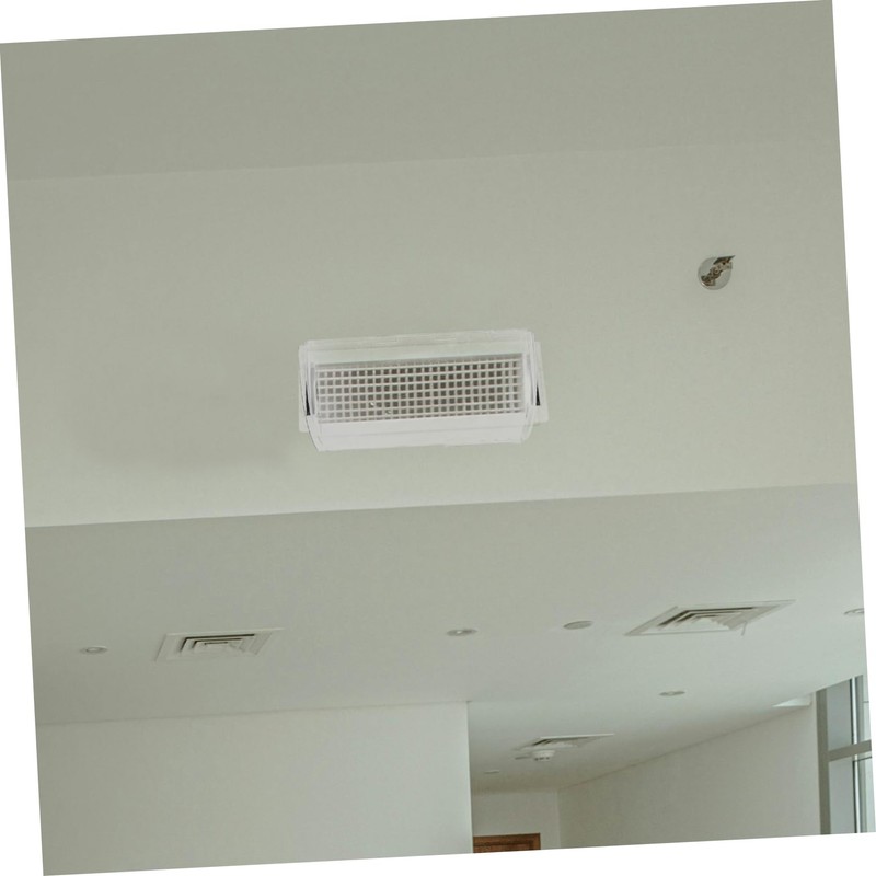 LALAFINA 2pcs Adjustable Magnetic Floor Register Air Deflector Vent Extender
