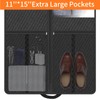 Suit Garment Clothes Travel Bag: 43 inch Lightweight Foldable Black