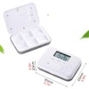 Pill Dispenser with Alarm Electronic Pill Organizer with LCD Display
