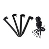 Replacement Yard Inflatable 4 Plastic Stakes 5.75" and 4 59"