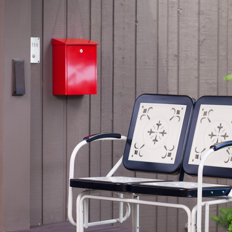 Qualarc ALX -200-WH Top Loading Wall or Post Mount Locking