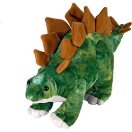 Wild Republic Stegosaurus Plush, Dinosaur Stuffed Animal, Plush Toy, Gifts for Kids, 10", Multicolor, (Model: 15489)