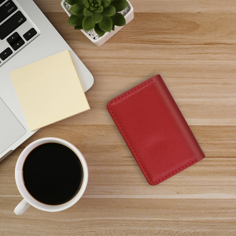 JONYEE Business Credit Card Holders, Magnetic Sealing Anti Drop, PU