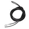Pulley Cable Steel Fitness Cable Black Adjustable Strong Coated Pulley