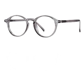 AVDLAB Blue Light Blocking Eyeglasses for Women & Men, Computer/Gaming/TV/Phones Glasses to Help You Sleep Better (Bright transparent grey/Bright transparent pink)