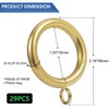 Large Wire Diameter Metal Curtain Ring with Inner Diameter of