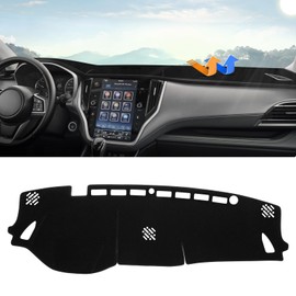 Autorder Dashboard Cover Mat for 2021 2022 2023 2024 2025 Subaru Outback Accessories Dash Cover Upgrade Velvet Dash Mat UV Rays Protector