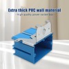 XGGYA Outlet Box Adjustable,Blue Single Gang Box,21 Cubic Inch Plastic