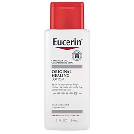 Eucerin Original Healing Lotion - Fragrance Free, Rich Lotion for Extremely Dry Skin - 5 Fl. Oz. Bottle