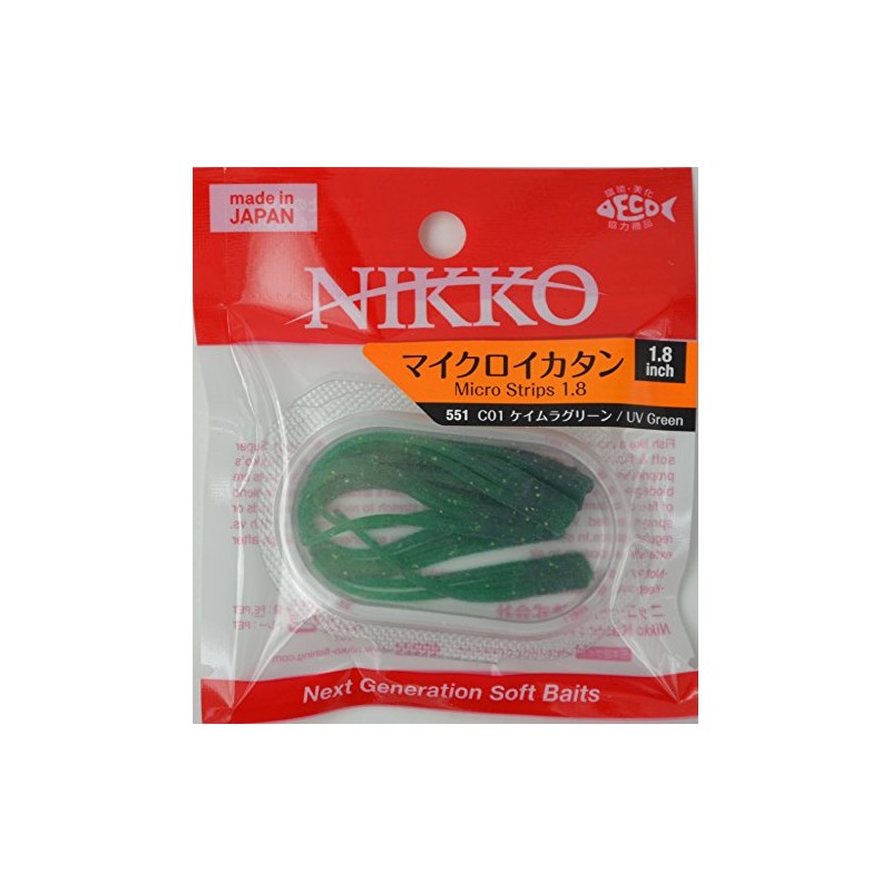 Nikko 551 Artificial Fishing Bait, UV Green