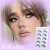 Natural Self Adhesive Eyelashes Wispy Self Adhesive Lashes 3D No