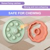 Teething Toys for Baby, Little Frog Circles Soft Teething Toy,
