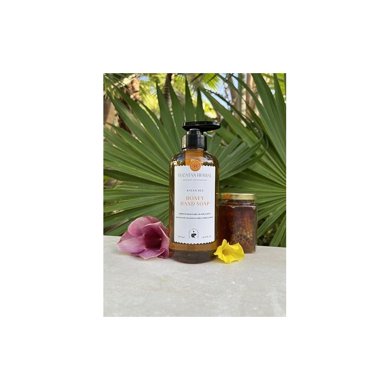Yucatan Herbal Jabón de Manos Miel de Abeja Maya 500ml
