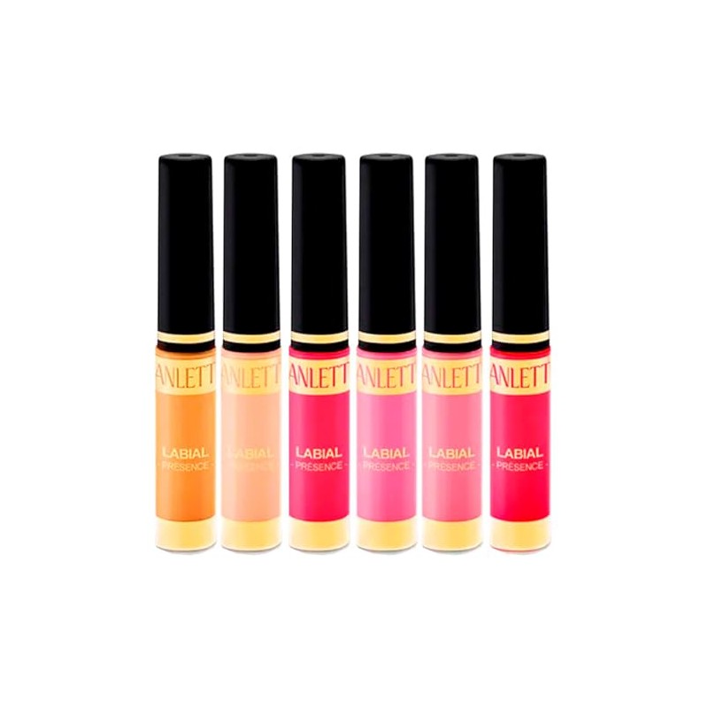 Kit labial indeleble Anlett con 6piezas #4 multicolor cont. Por