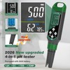 GIDIGI Hydroponic Nutrient Tester pH Meter, Digital TDS PPM Meter