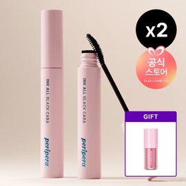 CJ단독더블구성잉크 올 블랙 카라 사은잉크글래스팅립글로스미니 CJ Exclusive Double Set Ink All Black Color Thank You Ink Glasting Lip Gloss Mini