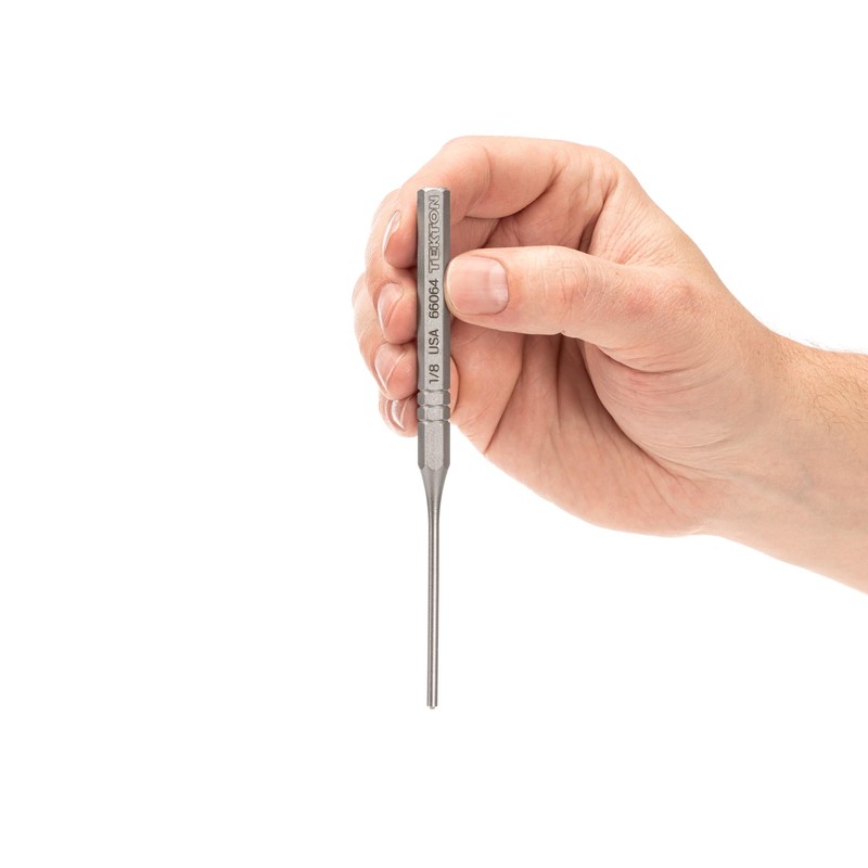 TEKTON 1/8 Inch Roll Pin Punch | 66064 | Made