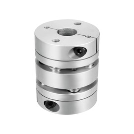 uxcell 12mmx12mm Clamp Tight Motor Shaft 2 Diaphragm Coupling Coupler