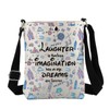 JYTAPP Vacation Trip Gift Magic Kingdom Travel Crossbody Bag Laughter