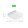 LEDs Ceiling Light Flush Mounting 18W Square Ceiling Lamp for